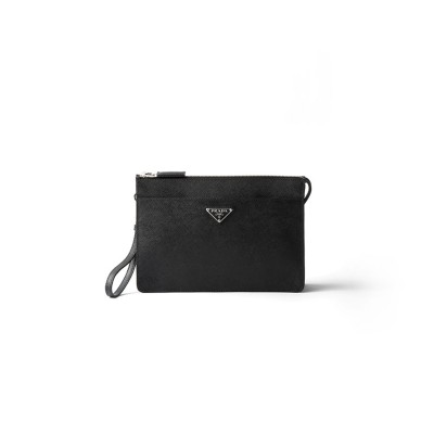 PRADA SAFFIANO LEATHER POUCH 2VF032 (25*17*4cm) 